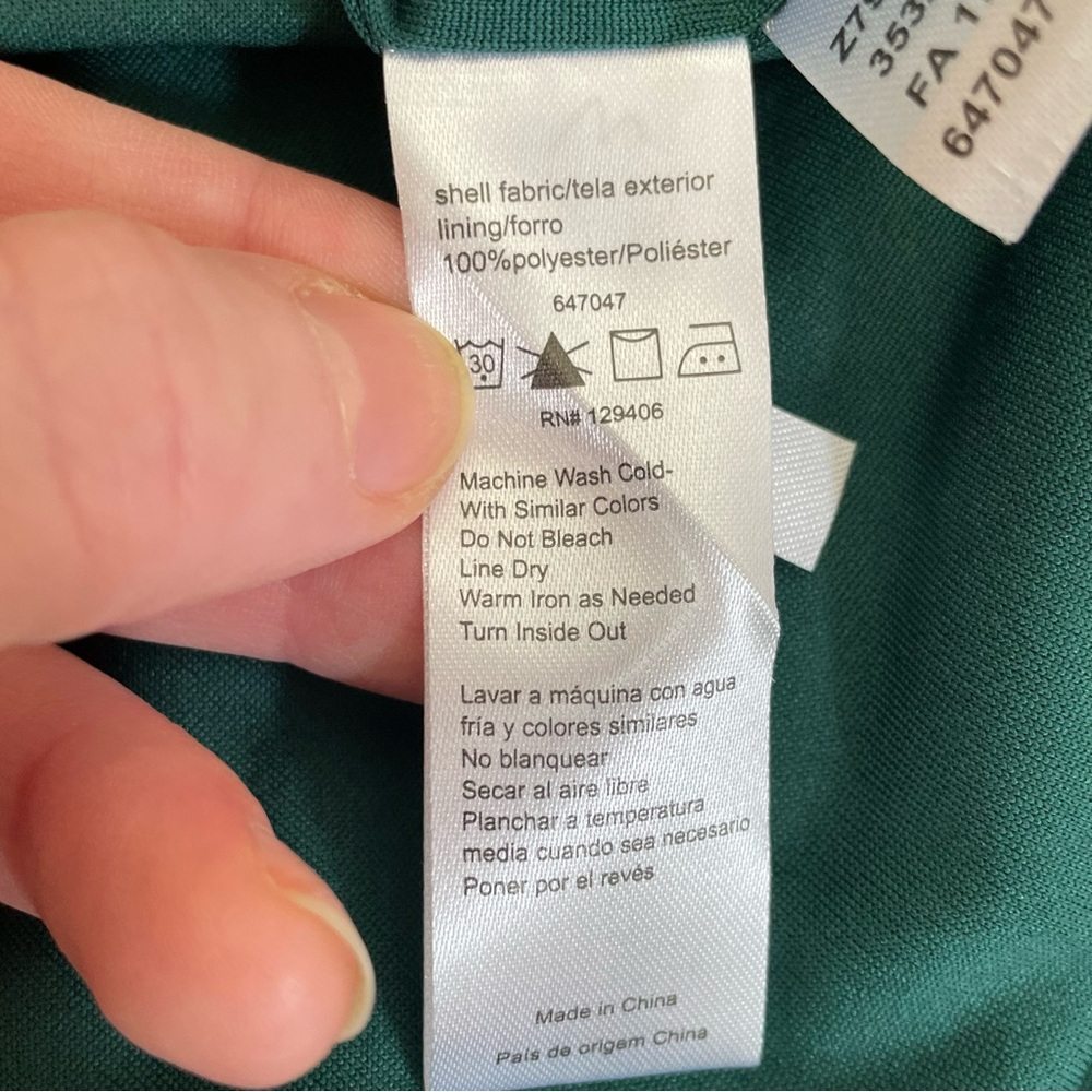 Venus Emerald Green Off Shoulder Dress | Size 4 - Picture 4 of 4